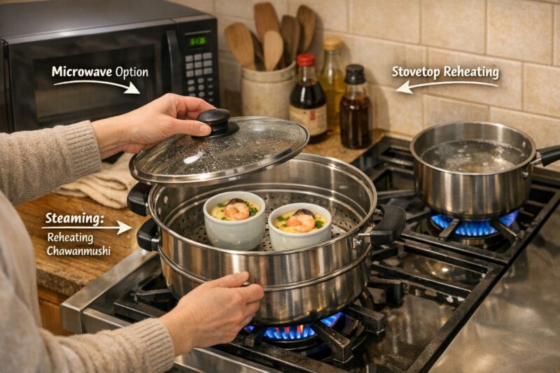 茶碗蒸しの再加熱方法