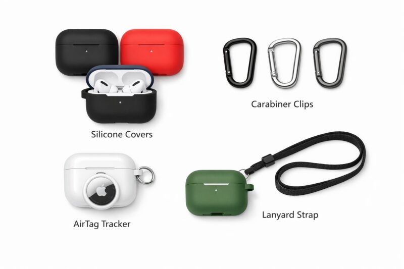 ケース紛失を防ぐアクセサリーと対策