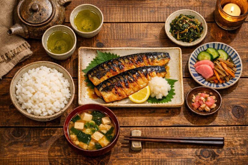 さばみりんの定食イメージ