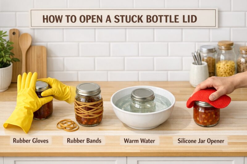 水筒の蓋を開ける対処法グッズ