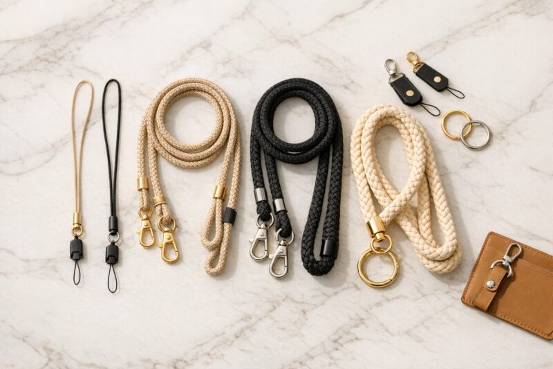 トポロジーストラップの太さ比較イメージ