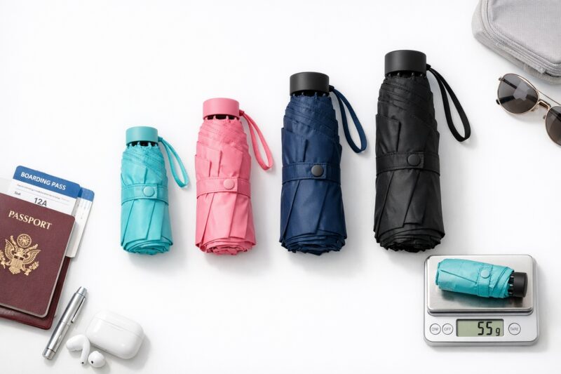 旅行におすすめの超軽量折りたたみ傘